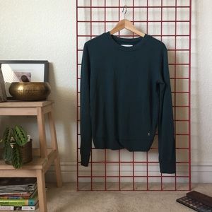 laguna tulip-back pullover sweatshirt